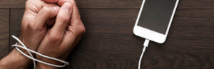 What you’re really doing when your face is in the phone