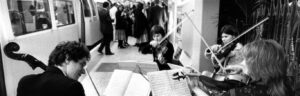 Being a busker refuels her cello passion
