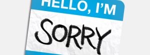 Why it’s important to apologize