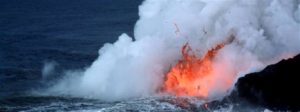 When lava meets the sea